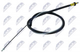 NTY PARKING BRAKE CABLE PEUGEOT 207 06-13 /REAR L,P, BĘBNY/
