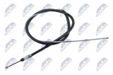 NTY PARKING BRAKE CABLE PEUGEOT 208 08-, CITROEN C3 III 12- /L,P REAR , TARCZE/