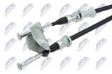 NTY PARKING BRAKE CABLE OPEL ASTRA 02- /REAR, TARCZE/