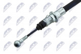 NTY PARKING BRAKE CABLE OPEL VIVARO A 01-14, RENAULT TRAFIC II 01-, NISSAN PRIMASTAR 01- /REAR LEFT BRAKE DISC/
