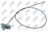 NTY PARKING BRAKE CABLE OPEL VIVARO A 01-14, RENAULT TRAFIC II 01-, NISSAN PRIMASTAR 01- /ŚRODEK MAŁY ROZTAW OSI/