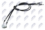 NTY PARKING BRAKE CABLE OPEL MERIVA 03-10 /REAR KPL/