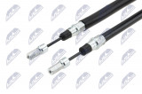 NTY PARKING BRAKE CABLE RENAULT LAGUNA III 2007-,LAGUNA III GRANDTOUR 2007-/LENGTH 1:936MM,LENGTH 2:1026MM/