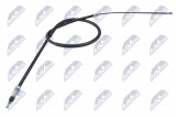 NTY PARKING BRAKE CABLE RENAULT MASTER II 98-, OPEL MOVANO A 98-, NISSAN INTERSTAR 02- /REAR L,P KRÓTKI ROZSTAW OSI/