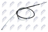 NTY PARKING BRAKE CABLE RENAULT MEGANE II (CM0) 1.4, 1.5DCI, 1.6, 1.9DCI 01- /REAR L/R TARCZE/
