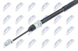 NTY PARKING BRAKE CABLE RENAULT LAGUNA II 01-07 /REAR L,P TARCZE/