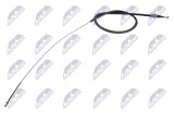 NTY PARKING BRAKE CABLE VW TOURAN 03-10 /Z ABS, REAR L,P TARCZE/