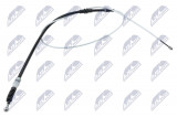 NTY PARKING BRAKE CABLE VW CADDY III 04-15 /REAR L,P TARCZE/
