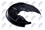 NTY DISC BRAKE DUST SHIELD AUDI A4 00-08 BRAKE DISC HAMULCOWA 255MM /REAR, RIGHT/