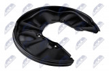 NTY DISC BRAKE DUST SHIELD AUDI A4 00-04 BRAKE DISC HAMULCOWA 300MM /REAR, LEFT/