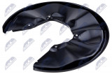 NTY DISC BRAKE DUST SHIELD AUDI A4 00-04 BRAKE DISC HAMULCOWA 300MM /REAR, LEFT/