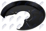 NTY DISC BRAKE DUST SHIELD AUDI A4 (B5) 95-00 QUATTRO/BRAKE DISC 245MM/ /REAR, LEFT/