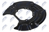 NTY DISC BRAKE DUST SHIELD BMW X3 11-, X4 14- /REAR L/R/
