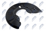 NTY DISC BRAKE DUST SHIELD TESLA MODEL S 13-, MODEL X 15- 413MM /FRONT, LEFT/