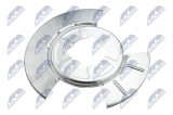 NTY DISC BRAKE DUST SHIELD TESLA MODEL S 13-, MODEL X 15- GRUBOŚĆ 16,2MM /REAR, LEFT/
