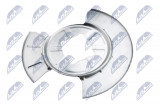 NTY DISC BRAKE DUST SHIELD TESLA MODEL S 13-, MODEL X 15- GRUBOŚĆ 16,2MM /REAR, LEFT/