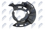 NTY DISC BRAKE DUST SHIELD KIA CEED 16-, HYUNDAI I30 16- BRAKE DISC HAMULCOWA 288MM /FRONT, LEFT/