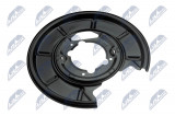 NTY DISC BRAKE DUST SHIELD MERCEDES A KLASA /REAR, RIGHT/