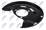 NTY DISC BRAKE DUST SHIELD OPEL ASTRA J 09- /FRONT, LEFT/
