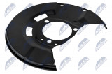 NTY DISC BRAKE DUST SHIELD OPEL ASTRA J 09- /FRONT, RIGHT/