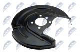 NTY DISC BRAKE DUST SHIELD SKODA OCTAVIA III 12-, SEAT LEON 12- /REAR, LEFT/