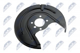NTY DISC BRAKE DUST SHIELD SKODA OCTAVIA III 12-, SEAT LEON 12- /REAR, RIGHT/