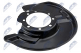 NTY DISC BRAKE DUST SHIELD TOYOTA LANDCRUISER 80 (J8) 4.2TD, 4.2TD 24V, 4.5 24V 90-01 /LEFT, FRONT/