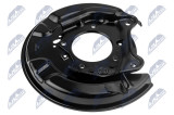 NTY DISC BRAKE DUST SHIELD TOYOTA LAND CRUISER PRADO (J12) 2.7, 3.0D, 3.0 D4D, 3.4, 4.0 /LEFT, REAR/