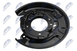 NTY DISC BRAKE DUST SHIELD TOYOTA LAND CRUISER PRADO (J12) 2.7, 3.0D, 3.0 D4D, 3.4, 4.0 /RIGHT, REAR/