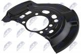 NTY DISC BRAKE DUST SHIELD TOYOTA AURIS 12-, COROLLA 12-18 /FRONT, RIGHT/
