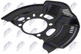 NTY DISC BRAKE DUST SHIELD TOYOTA AURIS 07-12, COROLLA 07-12 /FRONT, RIGHT/