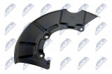 NTY DISC BRAKE DUST SHIELD VW GOLF IV 97-03, AUDI A3 -03, SKODA OCTAVIA 96-,SEAT LEON 99-05 BRAKE DISC HAMULCOWA 312MM /FRONT, LEFT/