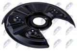 NTY DISC BRAKE DUST SHIELD VW PASSAT 14-, TOURAN 15-, TIGUAN 16-, ARTEON 17-, AUDI Q3 18-, TT 15-, SKODA OCTAVIA 15-, SUPERB 15-, KODIAQ 16-. SEAT TARRACO 18- /REAR, LEFT/
