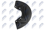 NTY DISC BRAKE DUST SHIELD VW CADDY (9U,9KV) 95-04, GOLF III (1H) 92-98, PASSAT B3 88-93, PASSAT B4 93-96, POLO (6N,6N2,6KV) 94-01 /L,P FRONT/