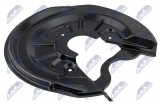 NTY DISC BRAKE DUST SHIELD VW GOLF V 03-10, JETTA III 04-13, TOURAN 03-15, SKODA SUPERB II 08-15 TARCZE 282MM /LEFT, REAR/