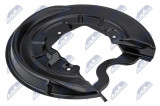 NTY DISC BRAKE DUST SHIELD VW GOLF V (1K1) 03-10, CADDY III 04-15, SKODA OCTAVIA II (1Z3) 04-13 TARCZE 260MM /LEFT, REAR/