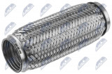 NTY EXHAUST FLEX PIPE 57MM X 200MM /STEEL NIERDZEWNA/