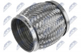 NTY EXHAUST FLEX PIPE 76MM X 100MM /STEEL NIERDZEWNA/