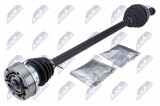 NTY DRIVESHAFT AUDI ENG.115KM A3 1.6 03-, VW GOLF V, PLUS V, JETTA III/IV, SKODA OCTAVIA II 04- /FRONT,RIGHT,MTM 6B/