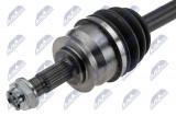 NTY DRIVESHAFT FIAT 500/500C 1.2 07-, PANDA 0.9,12. 12-, LANCIA YPSILON 1.2 10-, FORD KA 1.2 08- /RIGHT/