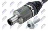 NTY DRIVESHAFT MERCEDES C280 C300 C320 C350 W204 3.0/3.2/3.5 08-, E350/E400 12- /ATM,FRONT,LEFT,OSŁONA PRZEGUBU TPE/