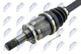 NTY DRIVESHAFT PEUGEOT 4007 4WD 2.2HDI 07-, MITSUBISHI OUTLANDER 4WD 2.2DI-D 07-, CITROEN C-CROSSER 4WD 2.2HDI 07- /REAR,LEFT,MTM/