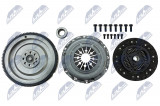 NTY CLUTCH KIT WITH SINGLEMASS FLYWHEEL AUDI A4 2.5TDI 1997-2001,A6 2.5TDI 1997-2001,A8 2.5TDI 1997-2000,VW PASSAT 2.5TDI 1998-2005