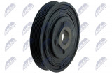 NTY CRANKSHAFT PULLEY ENGINE CITROEN C5 2.2D 10-, PEUGEOT 508 2.2D 10-, FORD MONDEO IV 2.2D 10-, GALAXY 2.2D 10-, S-MAX 10-, LAND ROVER FREELANDER 2.2D 10-, RANGE ROVER EVOQUE 2.2D 11-, DISCOVERY SPORT 2.2D 14-, JAGUAR XF 2.2D 11-