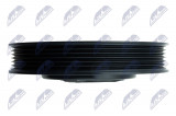 NTY CRANKSHAFT PULLEY ENGINE CITROEN C5 2.2D 10-, PEUGEOT 508 2.2D 10-, FORD MONDEO IV 2.2D 10-, GALAXY 2.2D 10-, S-MAX 10-, LAND ROVER FREELANDER 2.2D 10-, RANGE ROVER EVOQUE 2.2D 11-, DISCOVERY SPORT 2.2D 14-, JAGUAR XF 2.2D 11-