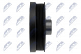 NTY CRANKSHAFT PULLEY ENGINE TOYOTA ENG.1KDFTV/2KDFTV 2.5D-4D/3.0D-4D HI-ACE KLH12/18/22/28 01-11, HI-LUX KUN15/25/26 05-11-, LAND CRUISER J120/150 04-09-