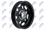 NTY CRANKSHAFT PULLEY ENGINE TOYOTA AYGO 1.0 05-, CITROEN C1 05-, PEUGEOT 107 1.0 05-, DAIHATSU CUORE 1.0 06-, SIRION 1.0 05-, SUBARU JUSTY 1.0 07-