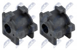 NTY REAR STABILIZER BUSHING 2PCS TOYOTA AVENSIS 97-03 /BEZ PLASTIKOWYCH WKŁADÓW/