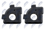 NTY REAR STABILIZER BUSHING 2PCS TOYOTA AVENSIS 97-03 /BEZ PLASTIKOWYCH WKŁADÓW/