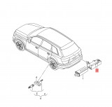 OEM 4E0810675C TPMS Unit Bracket Škoda Superb III / Audi Q7